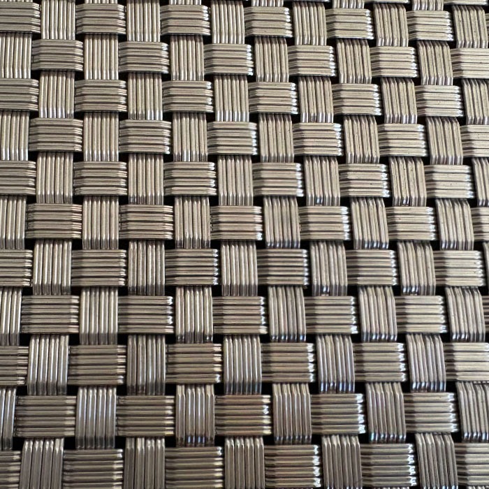 Bronze basket weave